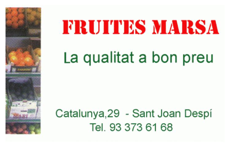 Fruites Marsà